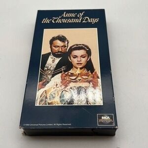 Anne of the Thousand Days (VHS, 1995) Richard Burton‎ Genevieve Bujold